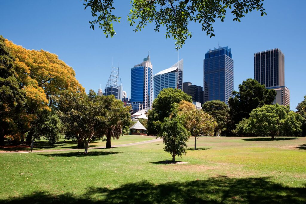 Royal botanic gardens sydney australia — Austrália