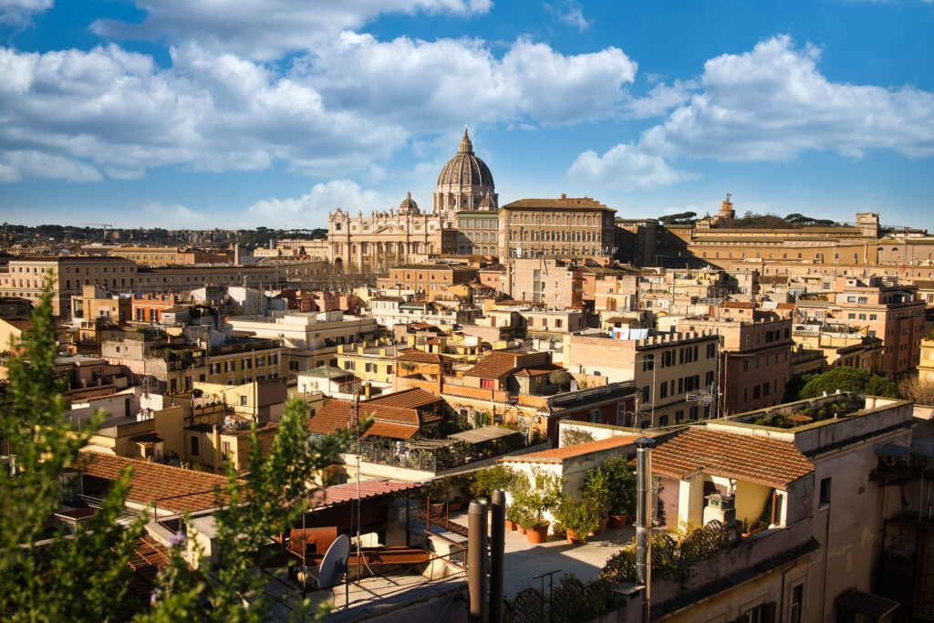 St peters basilica daylight — Itália