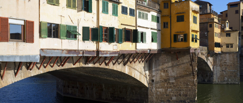 Famoue ponte vecchio florence italy — Itália