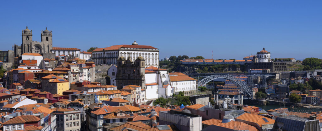 Famous view porto portugal europe — Portugal