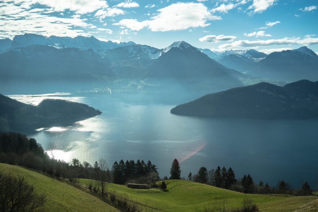 Lake lucerne switzerland — Suíça